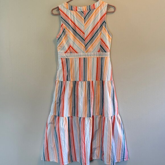 "Candy Stripe Dress" by Odille, Size 4 - Picture 3 of 6